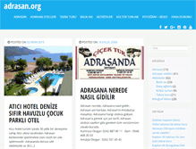 Tablet Screenshot of adrasan.org